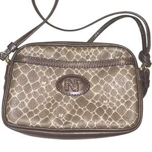Nina Ricci Brown Crossbody Pouch